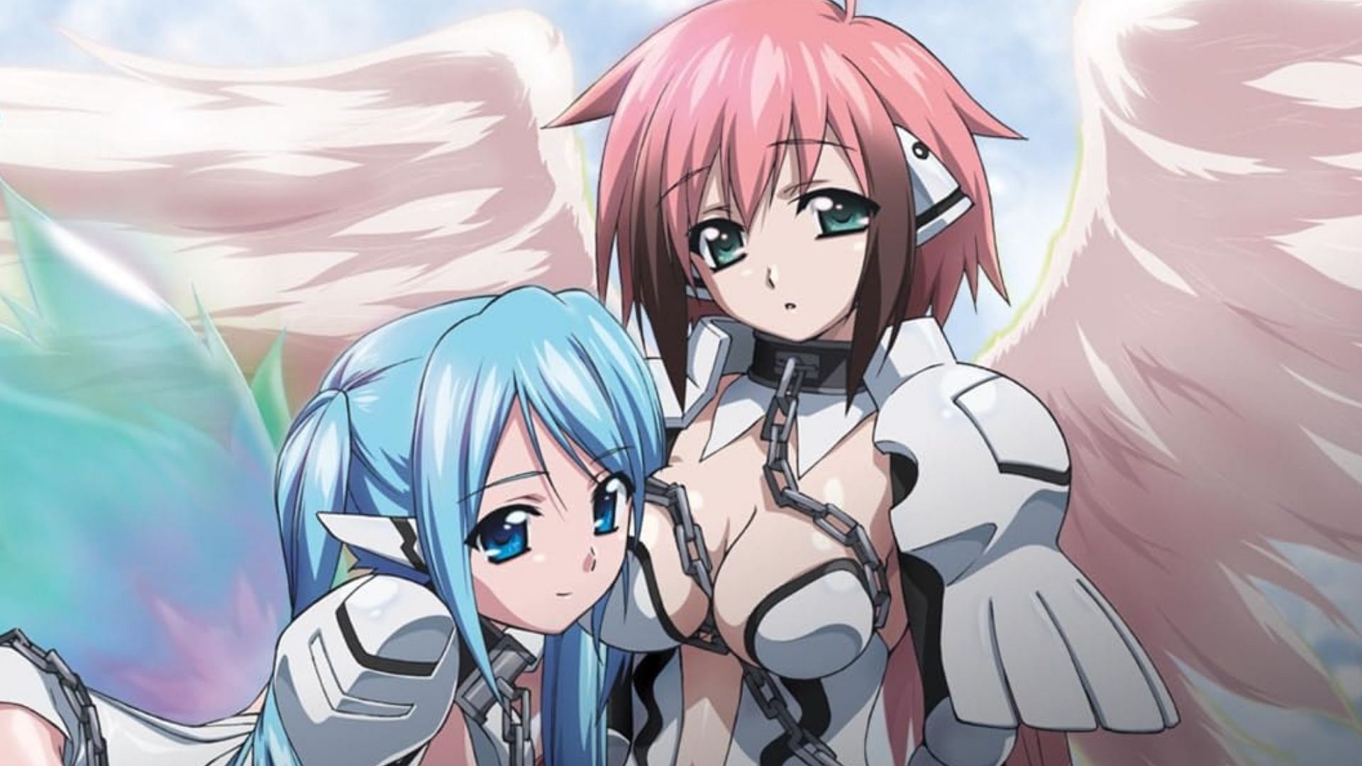 Nymph and Ikaros as seen in Heaven's Lost Property anime (Image via AIC ASTA)